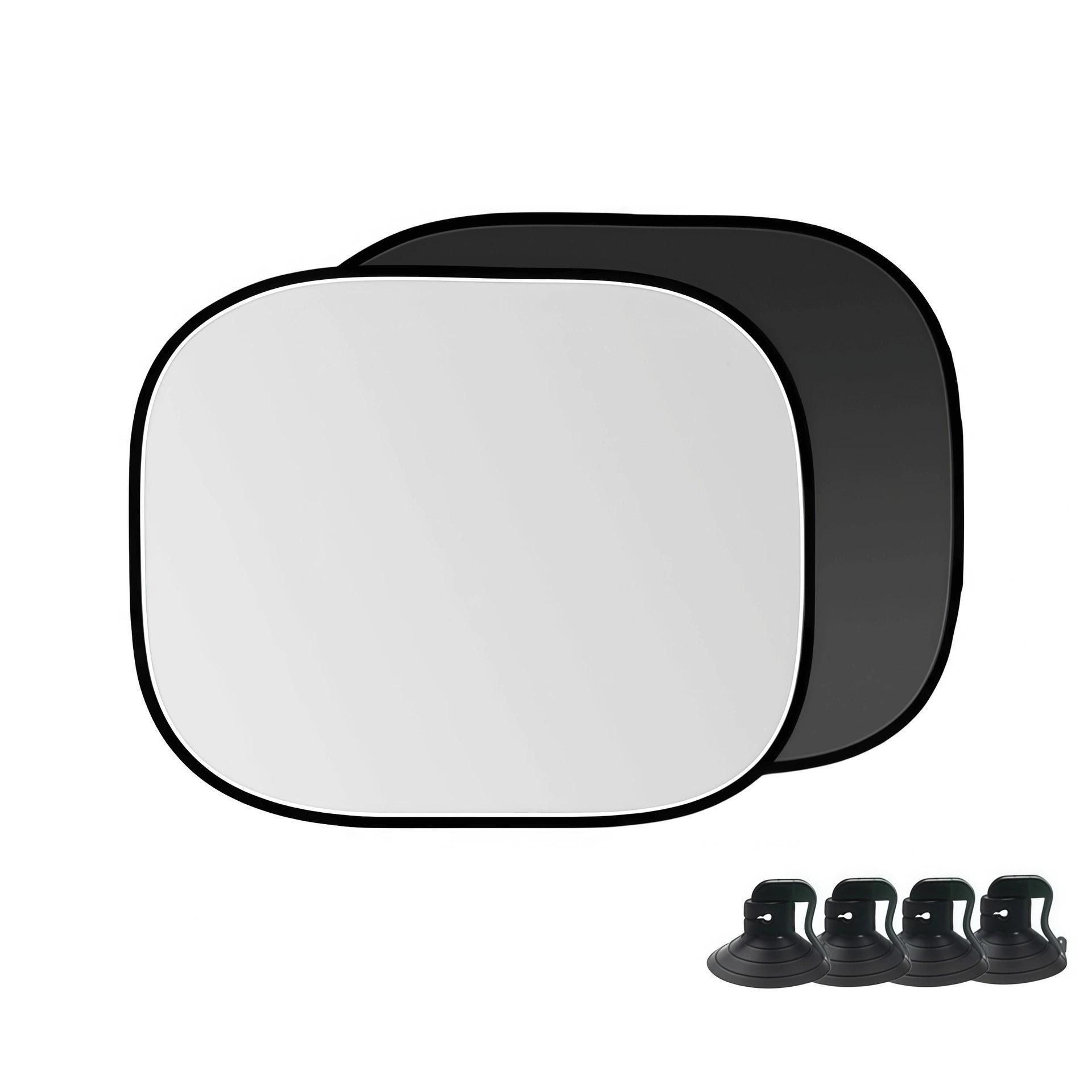 Car Curtain Suction Cup Heat Insulation Sunshade Side Window Privacy Sunscreen Heat Insulation Sunshade Car Accessories