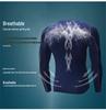 Men's Pro Compression Long Sleeve Running T-Shirt - Elastic, Sweat-Wicking, Quick-Dry for Sport & Fitness