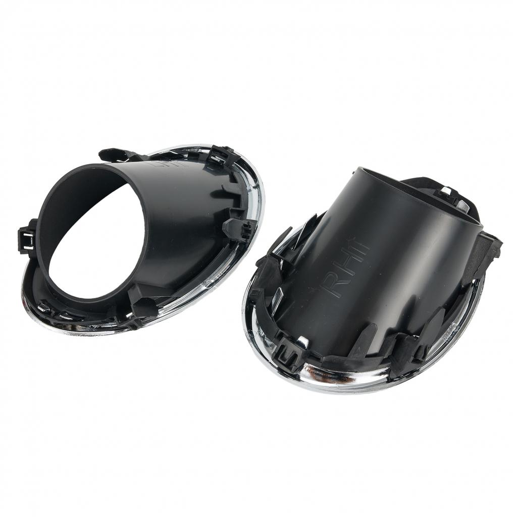 2pcs Fog Light Covers Passenger Side Car Accessories