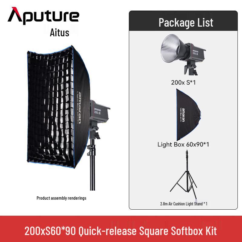 Aputure 200x S LED Video Light Kit