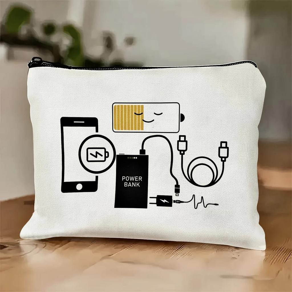 Damen Schminktasche, Reise-Aufbewahrungstasche, Geschenk für gute Freunde, Buchstabentasche, Logo bedruckbar, Wiederverwendbar, Tragbar, Leichtes Design