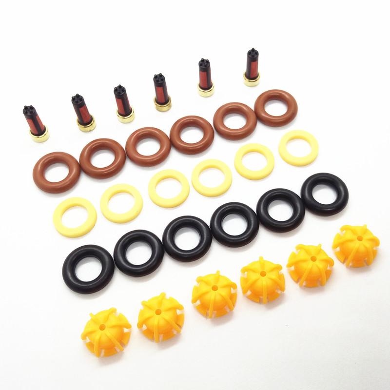 6 seturi Kit de Reparare Injector de Combustibil Pentru BMW E30 325I M60 V8 Injectare cu Supapă Pintle 0280150415 0280150778 13641466396 13641734776