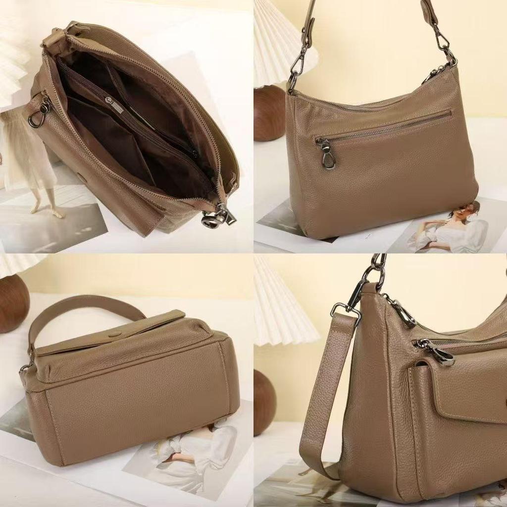 Stylish Commuter Crossbody Bag: Versatile High-End Small Square Design