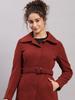 MONTE CARLO Women Collar Full Sleeve Coat