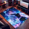 Demon Slayer Shinobu Kocho Printed Absorbent Washable Carpet, Non-Slip Bathroom Mats, Kitchen Rugs, Yoga Mat,Living Room Entrance, Camping Picnic Rugs