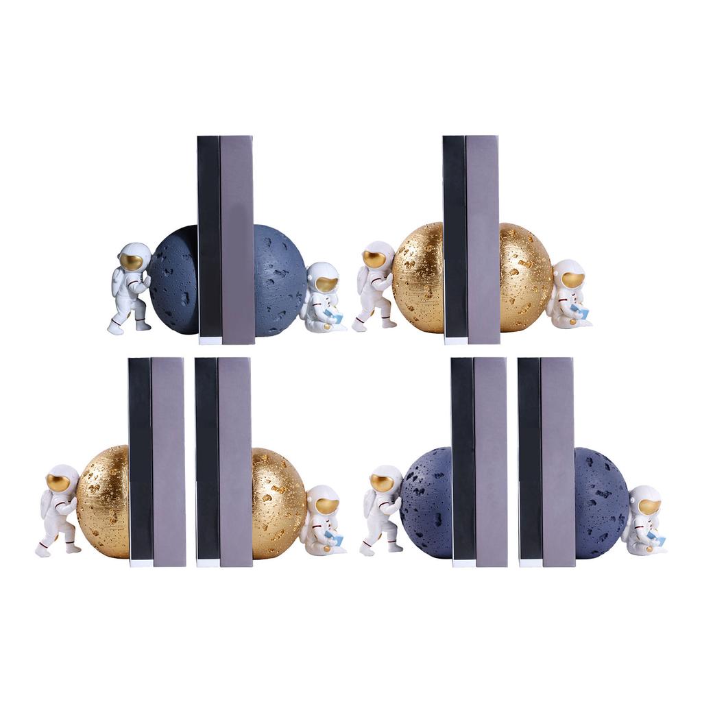 Bookends Cartoon Cute Style Rounded Edges Resin Material Decorative Practical Office Book Support fo