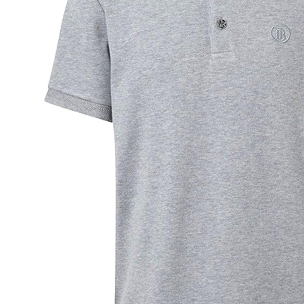 Burberry Polo Shirt Men's Light Gray 80374361