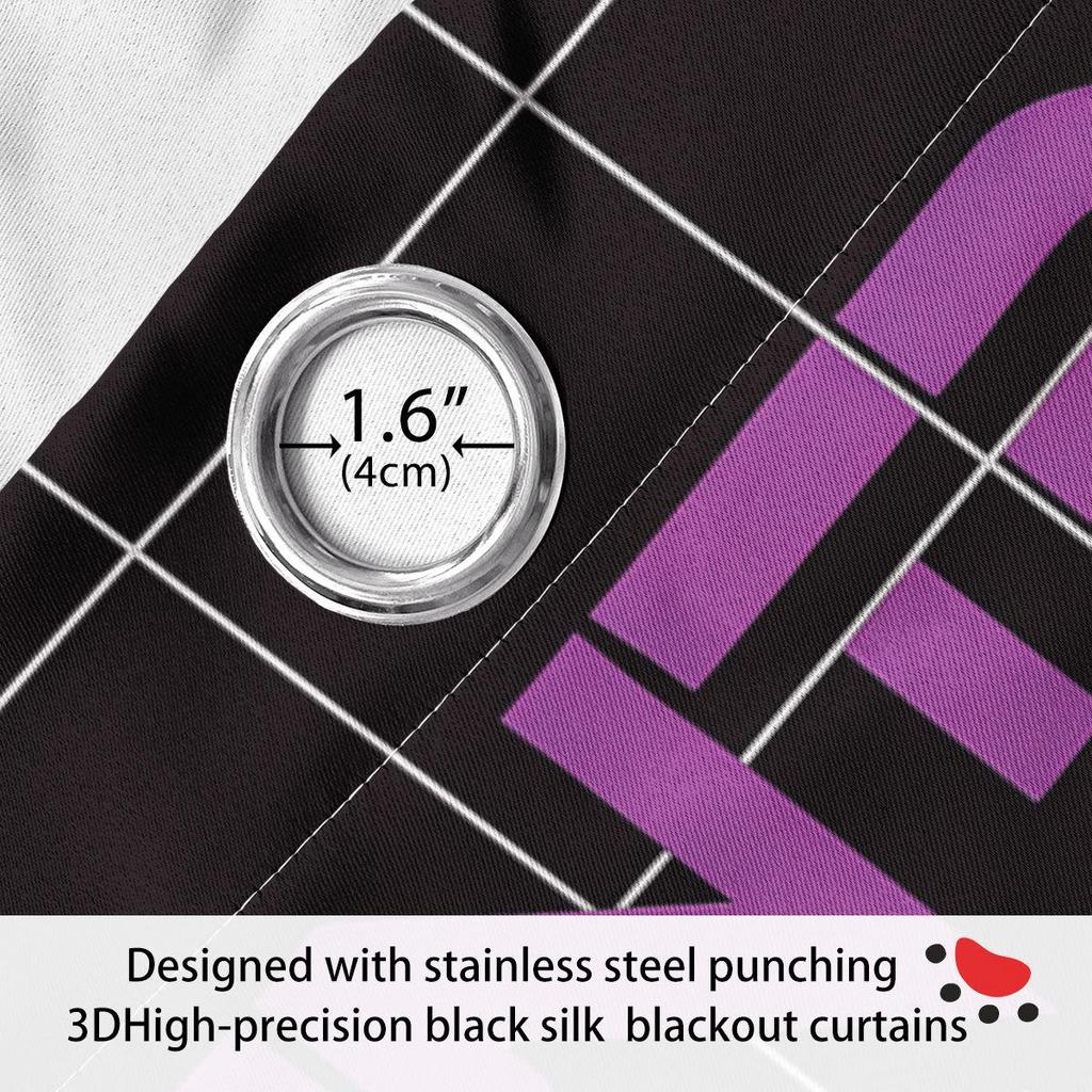 Dämonenjäger 3D Digitaldruck Verdunkelungsvorhänge - Benutzerdefiniertes Foto, Dick, Hochpräziser Sonnenschutz, Sonnenschutz, Grenzüberschreitend