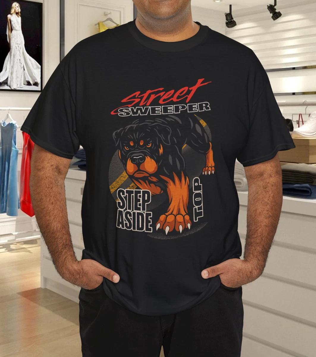 Vintage 90s Top Dawg Rottweiler Dog Graphic T- Shirt XL