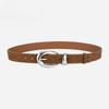 Retro High-end Belt for Women's Genuine Leather Matte Reverse Velvet Versatile Jeans Trendy Decorative Belt for Women