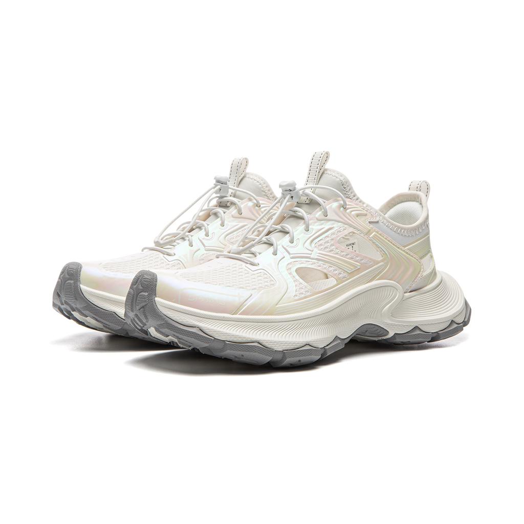 Li Ning Star Halo 2 Slip Resistant, Abrasion Resistant, Lightweight River Trekking Shoes Women's Mist White AGUW038-7