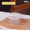 10Pcs With Spoon Transparent Cup Transparent Yogurt Cup New Pudding Cup  For Dessert Ice Cream