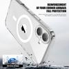 For iPhone 17 Case Compatible with MagSafe Precise Cutouts TPU+PC Clear Phone Back Cover