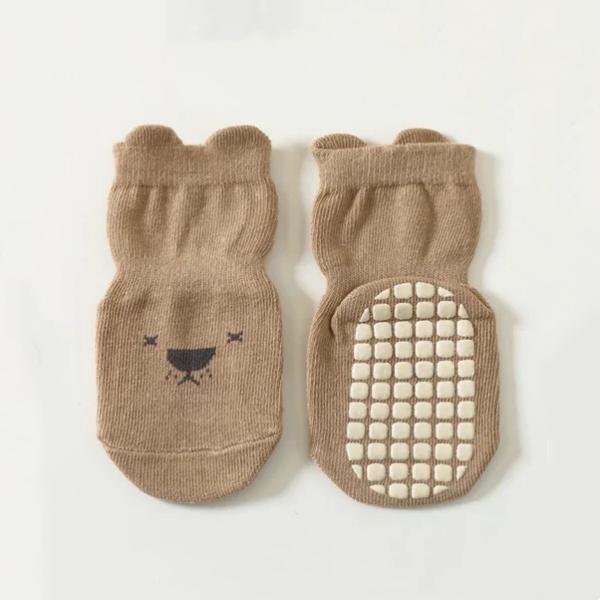 Children's Socks For Boys Girls Cotton Casual Kids Boy Girl Floor Socks Cartoon Print Baby Sock Anti Slip Spring Autumn