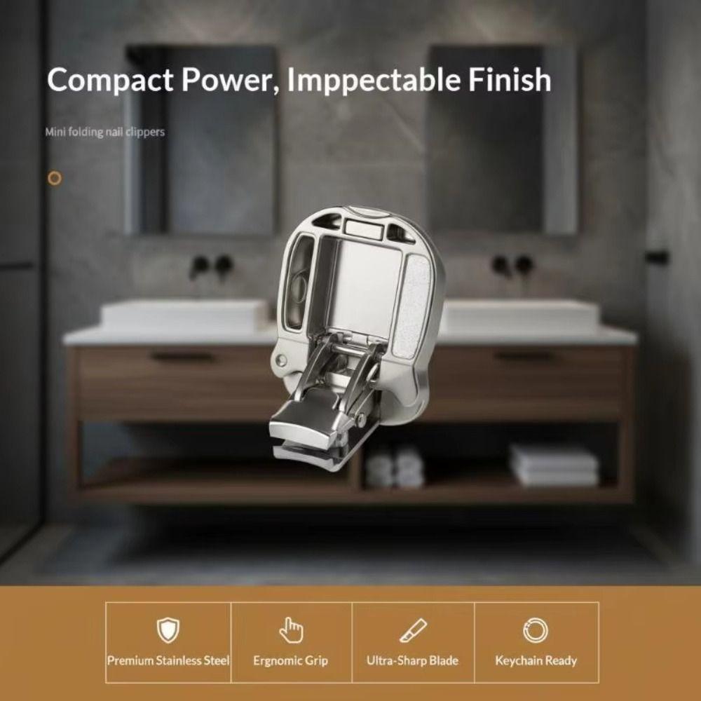 Foldable Design Fingernail Clippers Dog Head Shape Toenail Trimmer Mini Nail Cutter Home Use