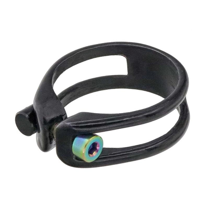 Saddles Clamp Bicycles Seats Tube Clip Bicycles Seats Post Clamps Carbon Fibers Cycling Seats Clamp Seats Post Clamps