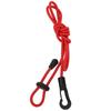 Portable Outdoor Nylon Elastic Paddle Leash for Canoe Kayak Fishing Rod (Red)