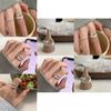 Trendiger Koreanischer Stil Smiley Gesicht Ring Für Frauen Verstellbarer Modischer Kupfer Accessoire