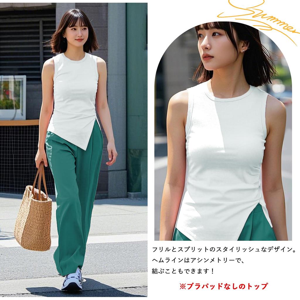 ANGEL CITIZ Sleeveless Yoga Tank Long Gym Perfect for and Training Women's Top, Sleeve, Flattering, Sportswear, Sweat-Wicking, Quick-Drying,