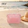 Travel Toiletry Bag Waterproof Silicone Crossbody Bag, Large Capacity Floating Beach Tote, Multipurpose Picnic Food Carrier Portable Foldable