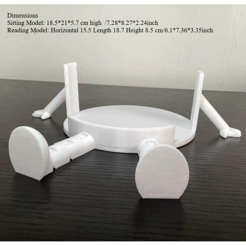 1PC Toilet Paper Holder Toilet Paper Holder Decorative 3D Printing Ornaments Home Living Room Decorations Suitable for Gifts to Friends,