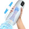 Automatic Male Masturbation Cup Penis Stimulator Insertion Mode Electric Male Sex Toys 7 Powerful Insertion Stimulation Modes 3D Textured Sex Toys
