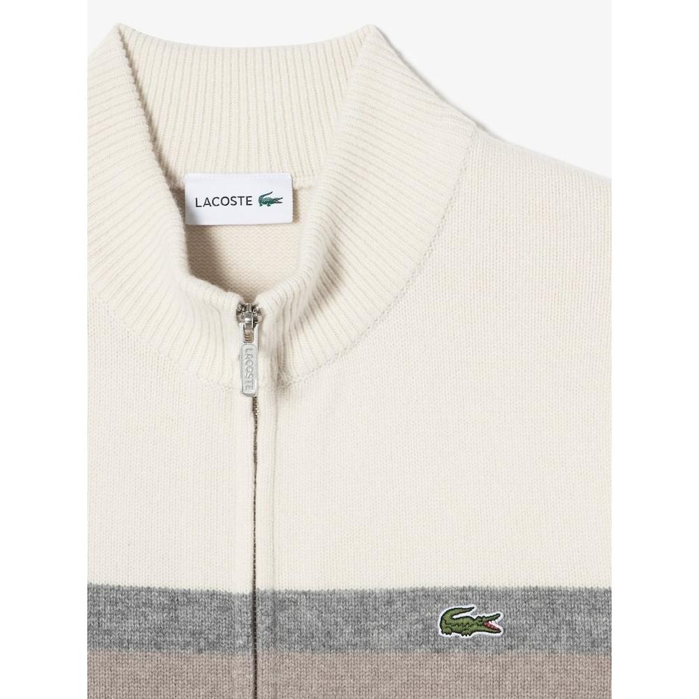 Lacoste Men S High Neck Color Block Cardigan Ah701e 54n 02S q2nAh701e 54n02S