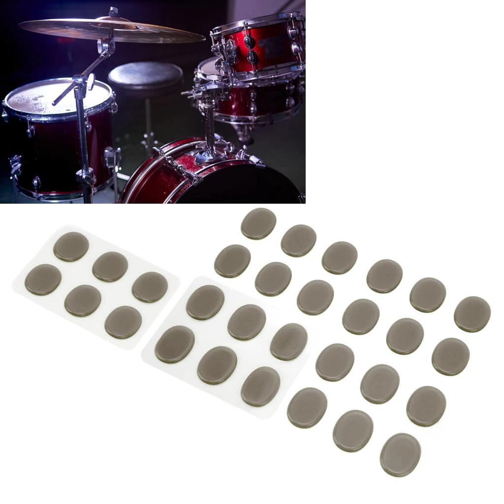 30Pcs   Dampeners Gel Pads Silicone   Silencers Sound Dampening Muffler Pads