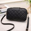 Embroidered Rhombus Pendant Camera Bag New Fashion Shoulder Crossbody Niche Women's Bag
