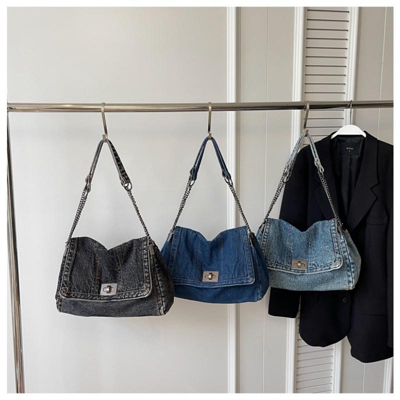 2025 Summer New Fashion Chain Bag Large Capacity Tote Bag