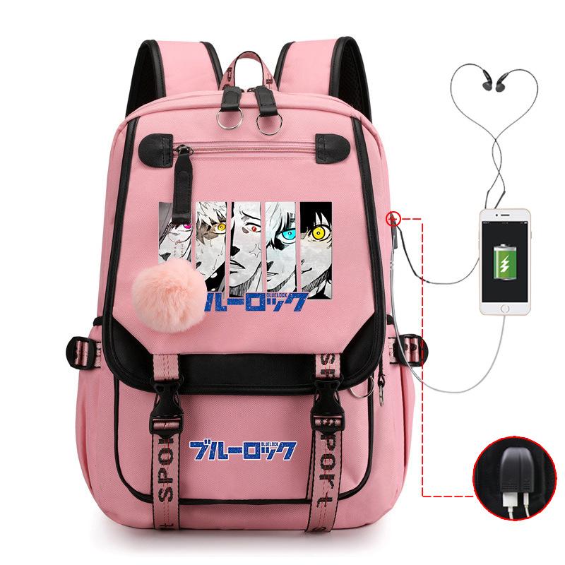 Blue Prison Anime Peripheral Ridge Backpack Seijiro Fashion Student School Bag Large Capacity