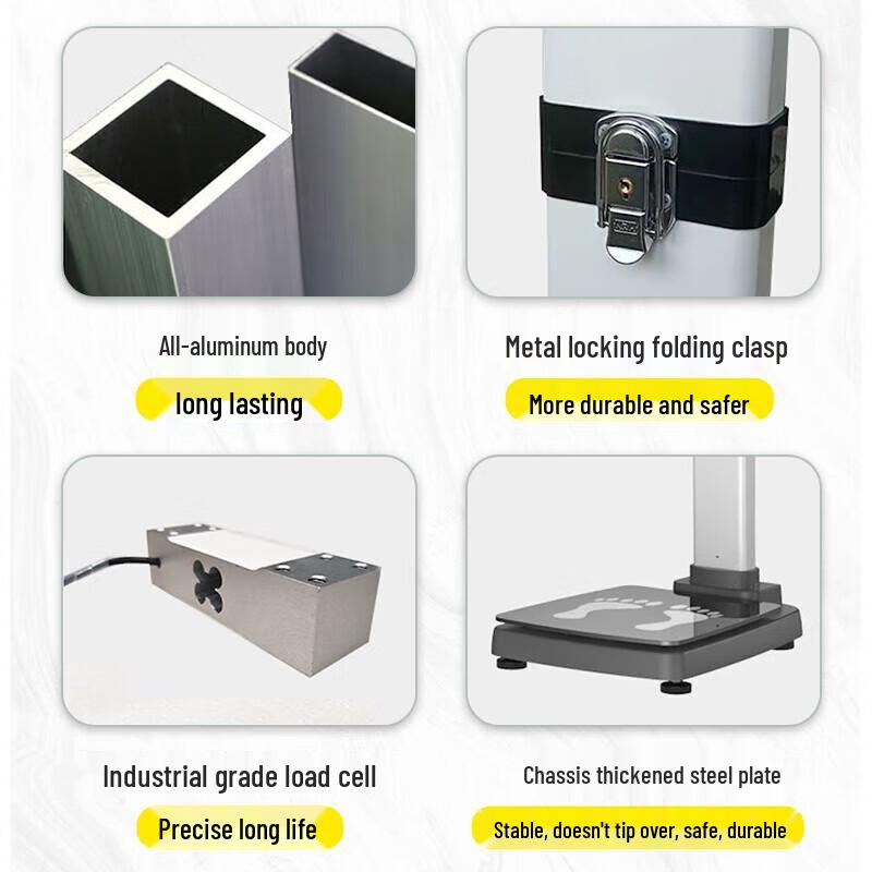 Shanghe Smart Ultrasonic Height & Weight Scale