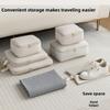 6-piece/1set Compressed Packaging Cube - Durable, Easy To Clean, Lightweight Travel Storage Bag for Luggage and Clothing , Travel Storage Bag