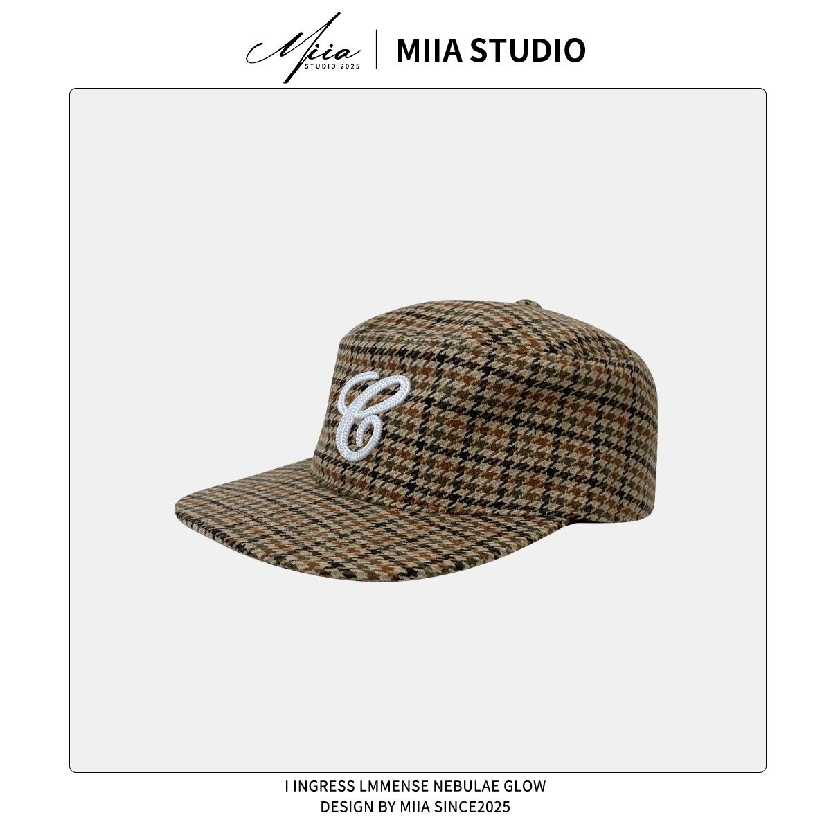 

Korean Retro Flat-top Leopard Print Plaid Baseball Cap Women s Spring Autumn Peaked Cap Men s Sun Hat K-pop Girl Groups Cap 55-59cm