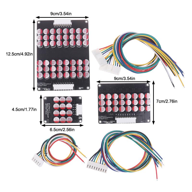 4S 8S 16S 5.5A Active Equalizer Lithium Battery Balancer Energy Transfer Lifepo4 Li-Ion 12V 24V 36V 48V Bms Protection