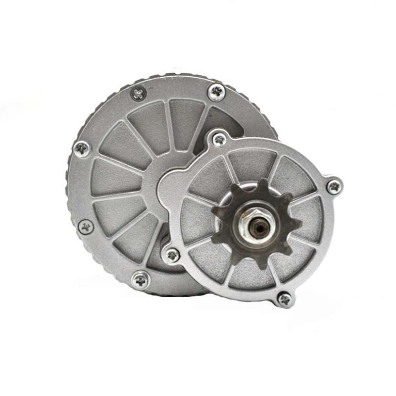 Electric Motor 24V 36V 250W 450W reversible Brushed DC Motor Gear Reduction Electric Motor with 9 To...