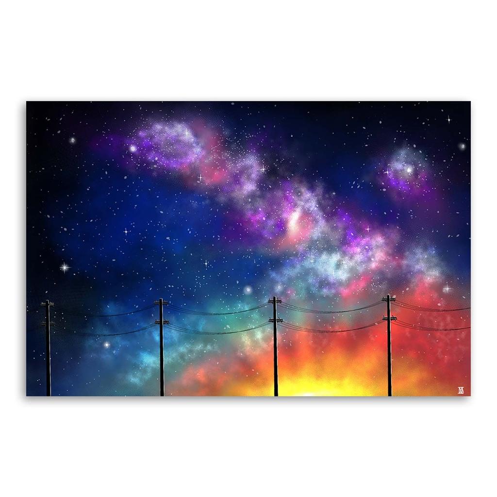 Canvas Print Cosmic Sky