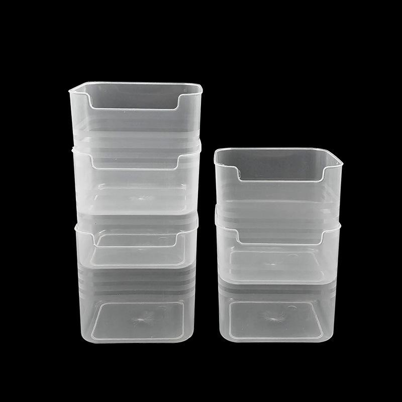 Refrigerator Side Door Storage Box Strip Food Food Sorting Crisper Storage Box Household Kitchen Organizer Storage Box