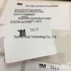 3M7381 Beijing Cleanroom Glossy White Polypropylene Auto Parts Label