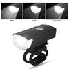 USB Rechargeable Bike Light Set Practical Bicycle-Front Headlight-and Back Taillight Easy to Install Cycling Accessories