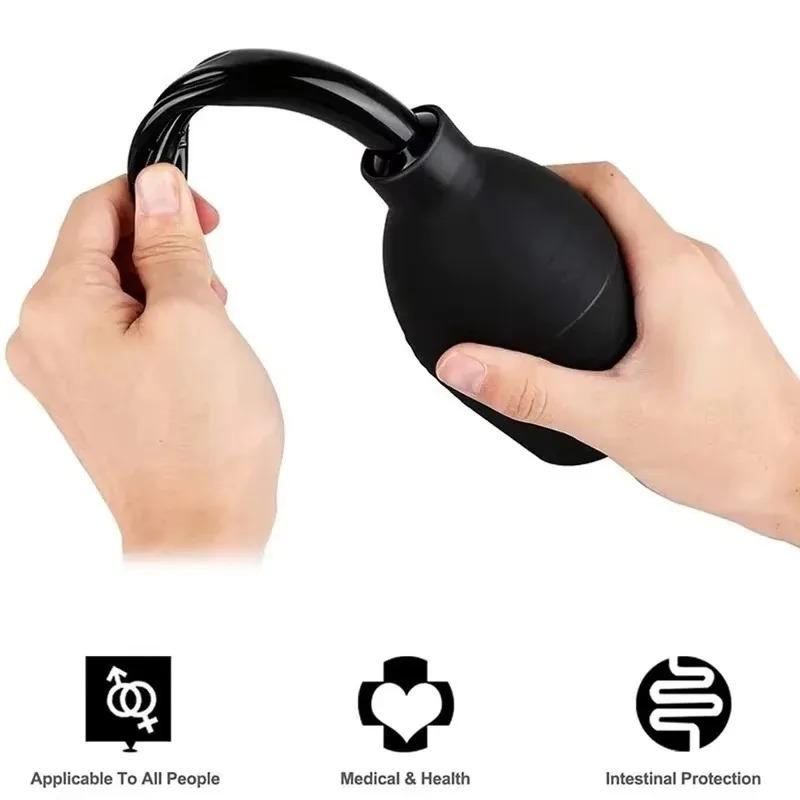 Small Capacity 89ml Portable Bidet Cleaner Rectal Enemator Enema Syringe Stream Douche Colon Enema Cleaning Bidet Accessories