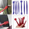 8Pcs Car Vinyl Wrap Film Squeegee Scraper Tools Carbon Fiber Decal Film Installation Edge Trimmer Squeegee Kit Auto Accessories
