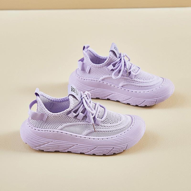 Flying Shoes New Student Sports Shoes Mesh Breathable Fitness Running Casual Outdoor Ultra-light Versatile Mesh Shoes