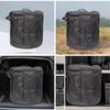 Cylindrical Bag Zippered with Top Handle Long-Lasting