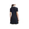 New FILA Short-Sleeved Dresses Women's Dark Flow Black A11W423304F-BK