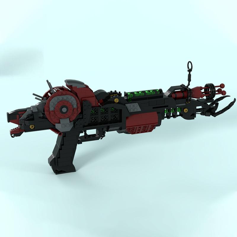 835 Pezzi MOC Ray Gun Mark 2 Blocchi da Costruzione Regalo di Natale Fai da Te Riconoscimento Colori Giocattoli Educativi