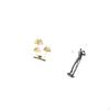 Y Golfer Sculpture Modern Decorative Bookshelf Ornament Resin Figurine for Bedroom Housewarming Gift
