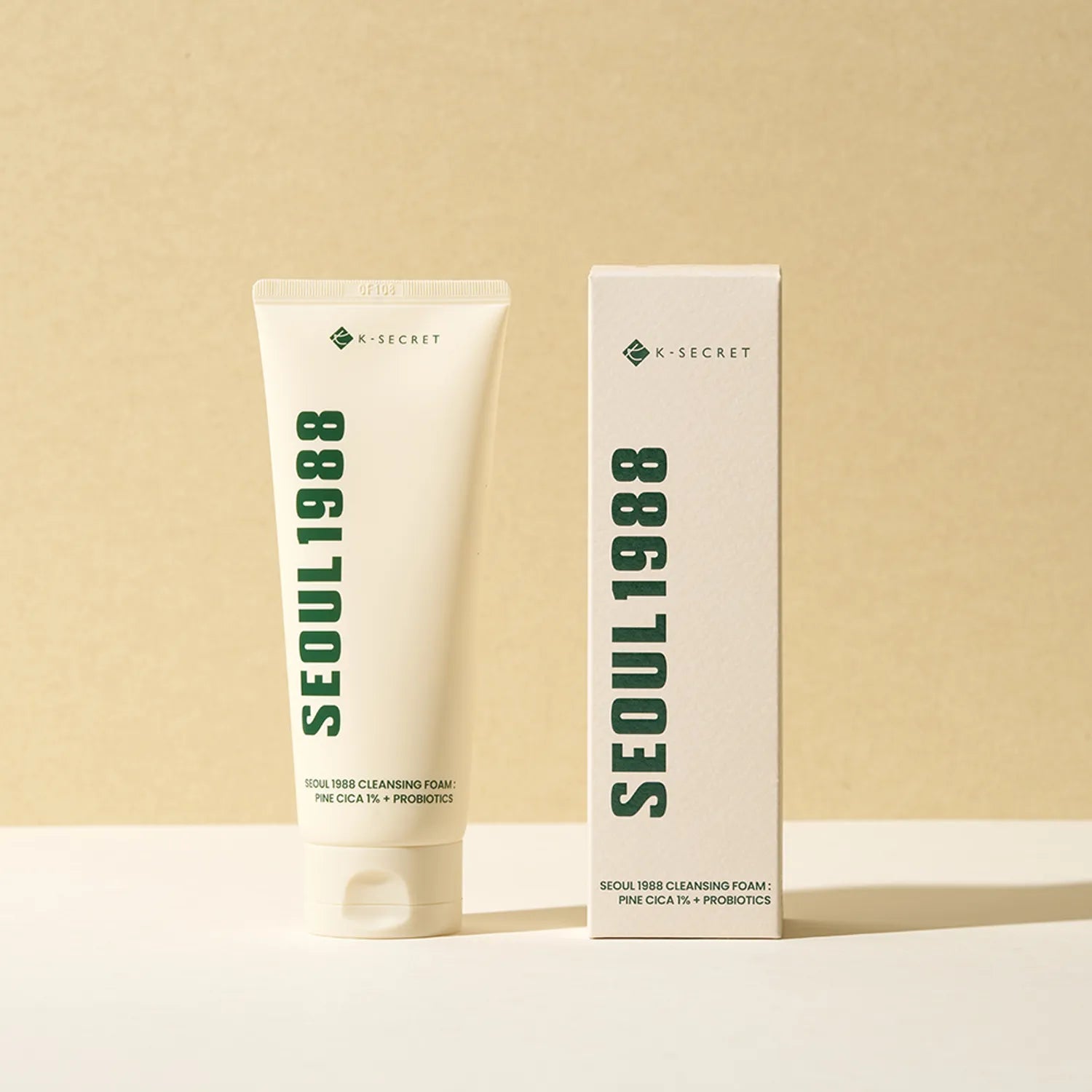KSECRET Seoul 1988 Cleansing Foam: Pine Cica 1%+Probiotics 150ml 1%+Probiotics 150ml