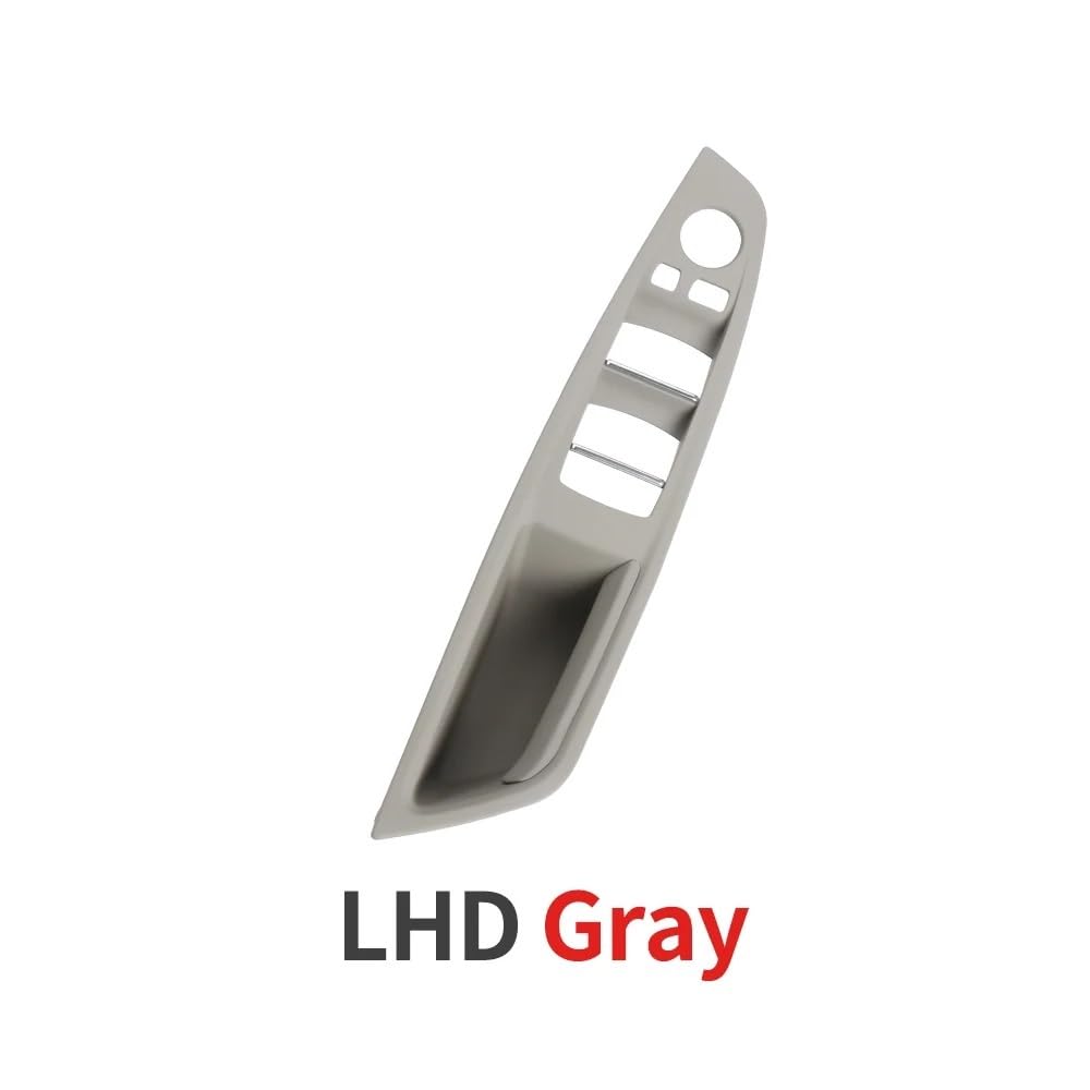 Front Inner Door Handle Interior Door Panel Driver Switch Frame Storage Box Cover Fits