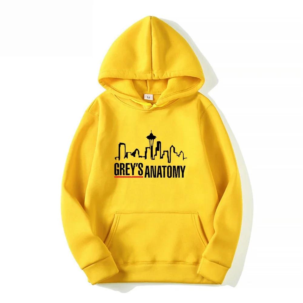 

Grey s Anatomy Hoodie Grey Sloan Memorial Hospital Hoodie Men s Long Sleeve Hoodie Casual Top Autumn/Winter Warm Sweatshirt XXXL